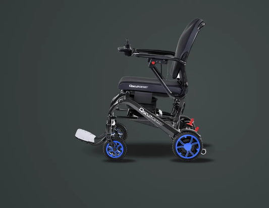 Q50R Carbon Folding Powered Wheelchair sunrise medical