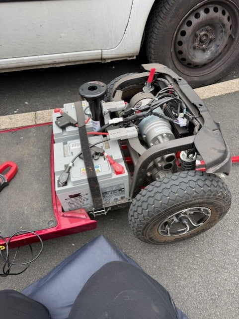 servicing of a mobility scooter