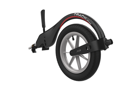 Single arm track wheel