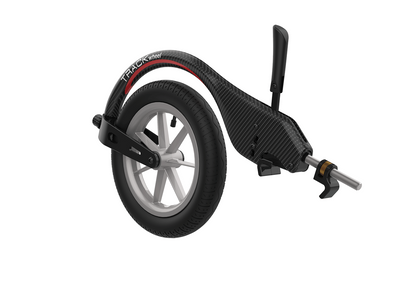 Single arm track wheel